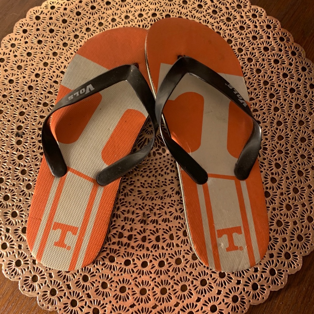 Vols Tennessee flip flops
